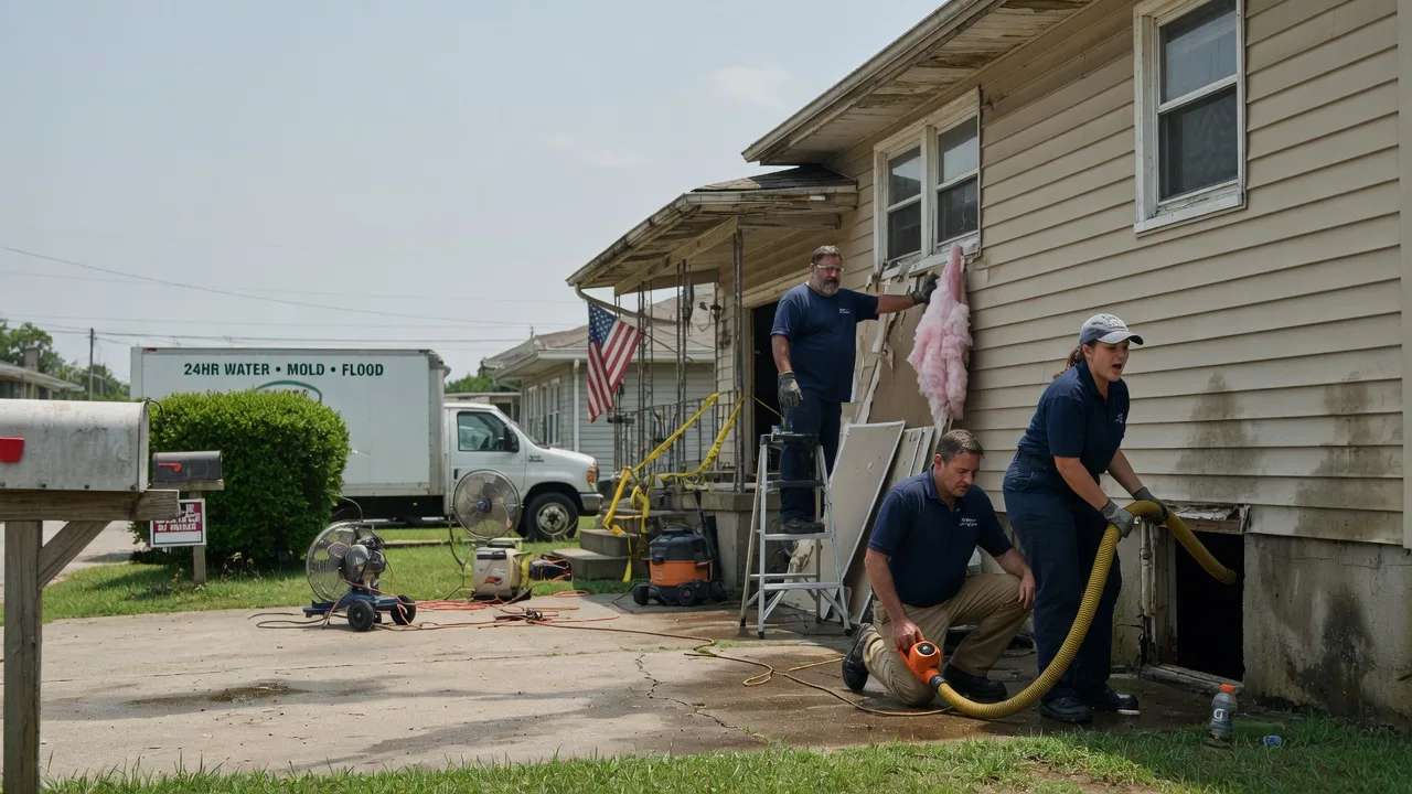 Water Damage Repair in Vandalia, IL near me